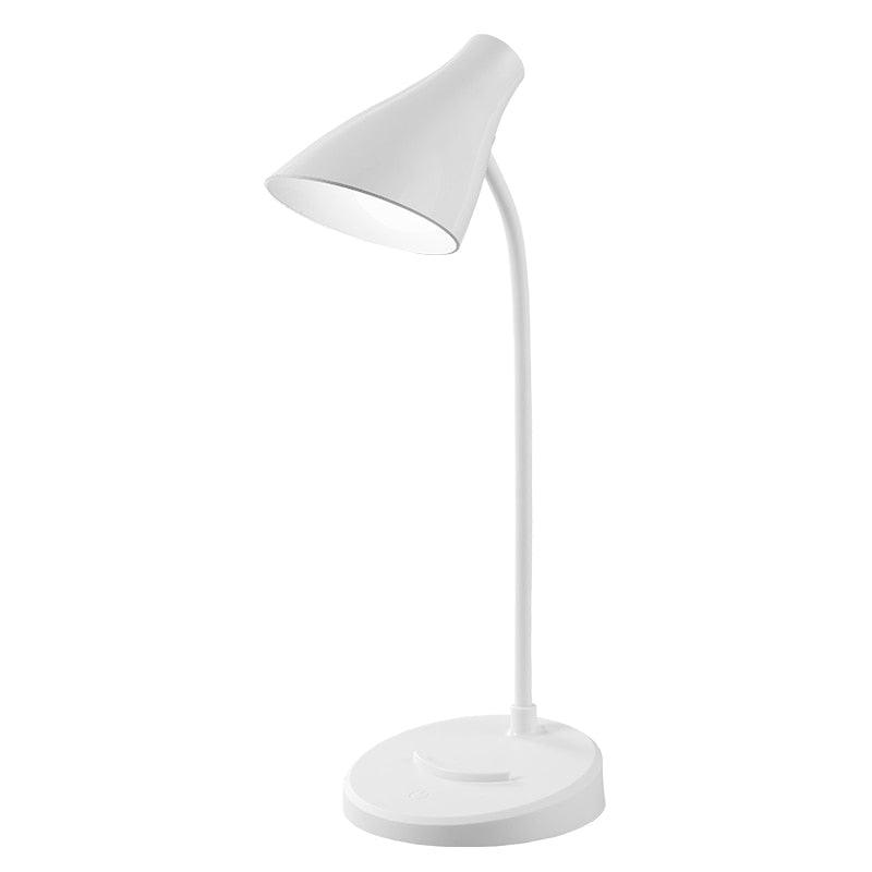 Portable USB Rechargeable LED Folding Desk Lamp Eye Protection Touch Dimming Working Reading Table Lamp  For Book Bed Office Decorative Table Lamp Cute Study Lamps for Bedroom Décor